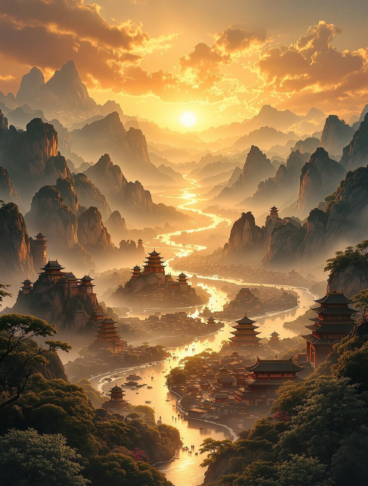 春色影院影视作品《山河岁月》海报